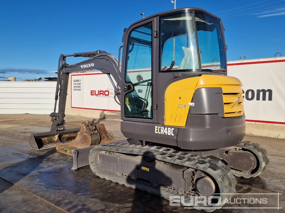 Volvo ECR48C - Мини багер: снимка 3 Volvo ECR48C - Мини багер: снимка 3