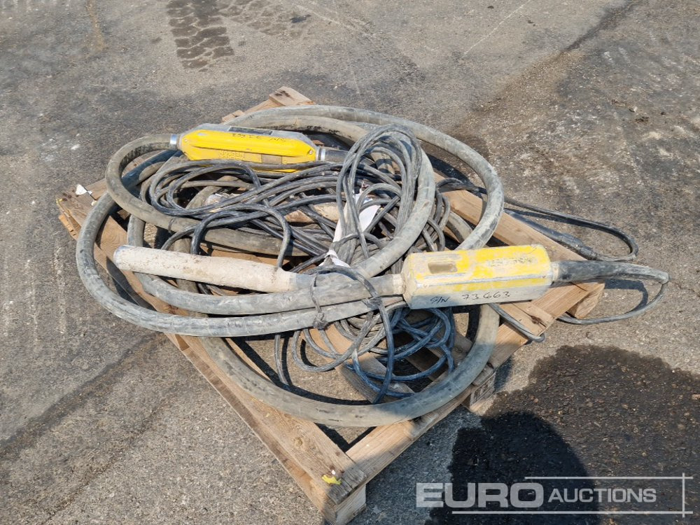 Wacker Neuson Vibrating Poker (2 of) - Техника за слагане на асфалт: снимка 1 Wacker Neuson Vibrating Poker (2 of) - Техника за слагане на асфалт: снимка 1