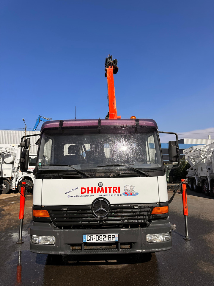 Camion bénne Mercedes Benz MP1 CR-092-BP - Самосвал камион, Камион с кран: снимка 1 Camion bénne Mercedes Benz MP1 CR-092-BP - Самосвал камион, Камион с кран: снимка 1