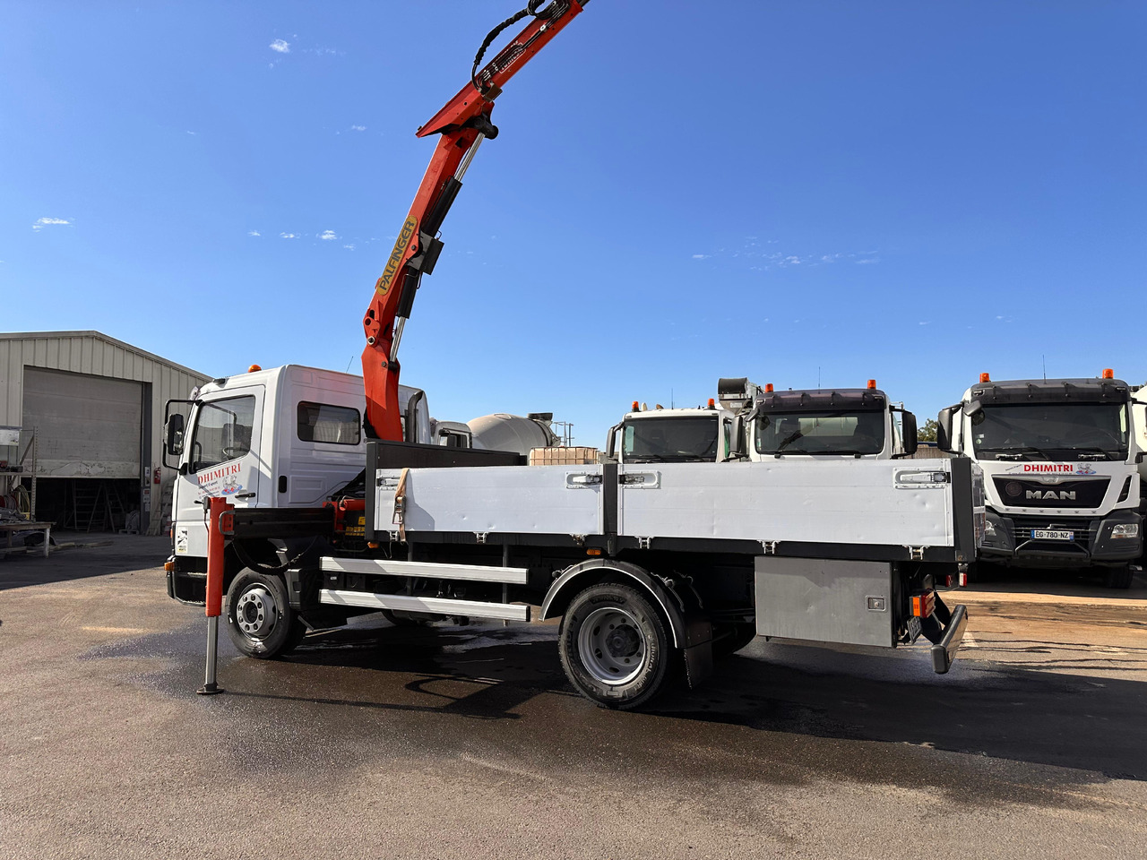 Camion bénne Mercedes Benz MP1 CR-092-BP - Самосвал камион, Камион с кран: снимка 4 Camion bénne Mercedes Benz MP1 CR-092-BP - Самосвал камион, Камион с кран: снимка 4