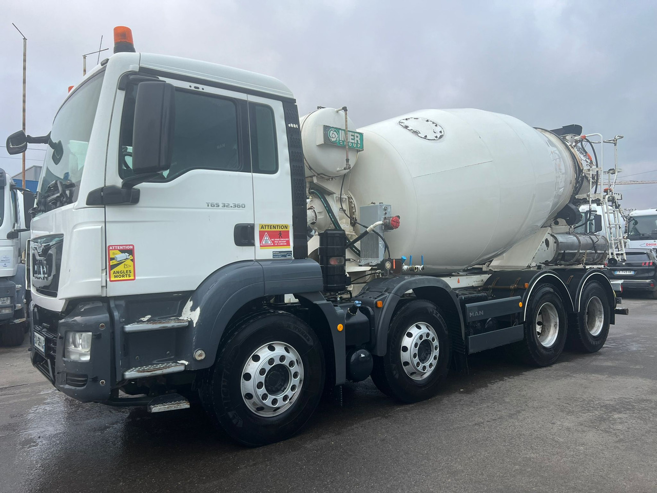 Camion béton MAN TGS 32.360 DX-699-AJ - Бетоновоз: снимка 2 Camion béton MAN TGS 32.360 DX-699-AJ - Бетоновоз: снимка 2