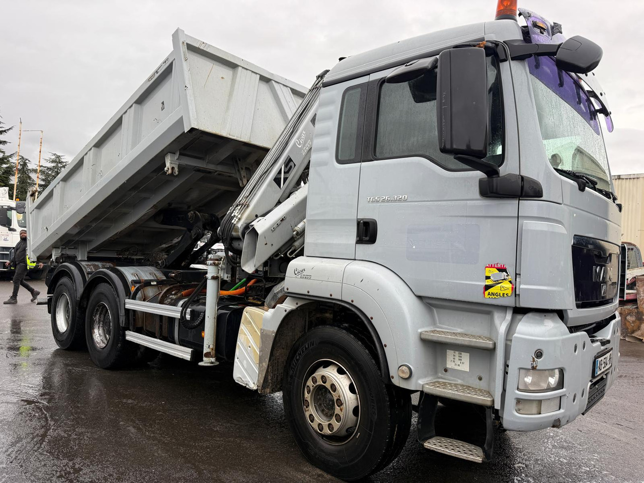Camion porteur grue bi-benne MAN TGS 26.320 AB-504-HR - Самосвал камион, Камион с кран: снимка 5 Camion porteur grue bi-benne MAN TGS 26.320 AB-504-HR - Самосвал камион, Камион с кран: снимка 5