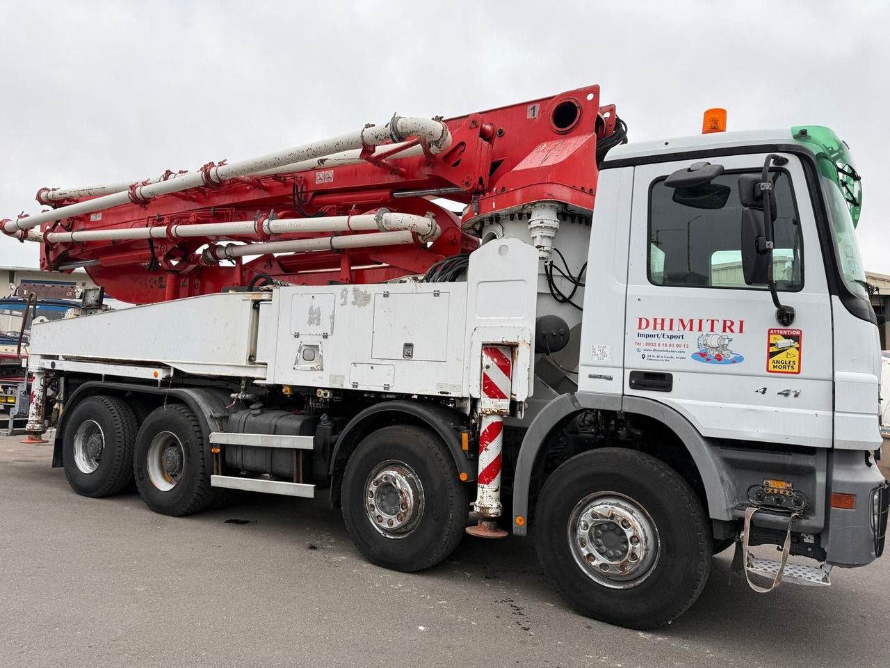 Mercedes-Benz Actros 4141 - Бетон помпа: снимка 2 Mercedes-Benz Actros 4141 - Бетон помпа: снимка 2