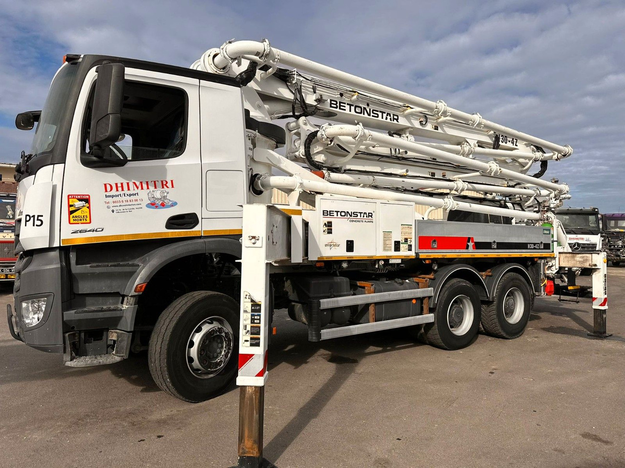 Mercedes-Benz Arocs 2640 - Бетон помпа: снимка 1 Mercedes-Benz Arocs 2640 - Бетон помпа: снимка 1