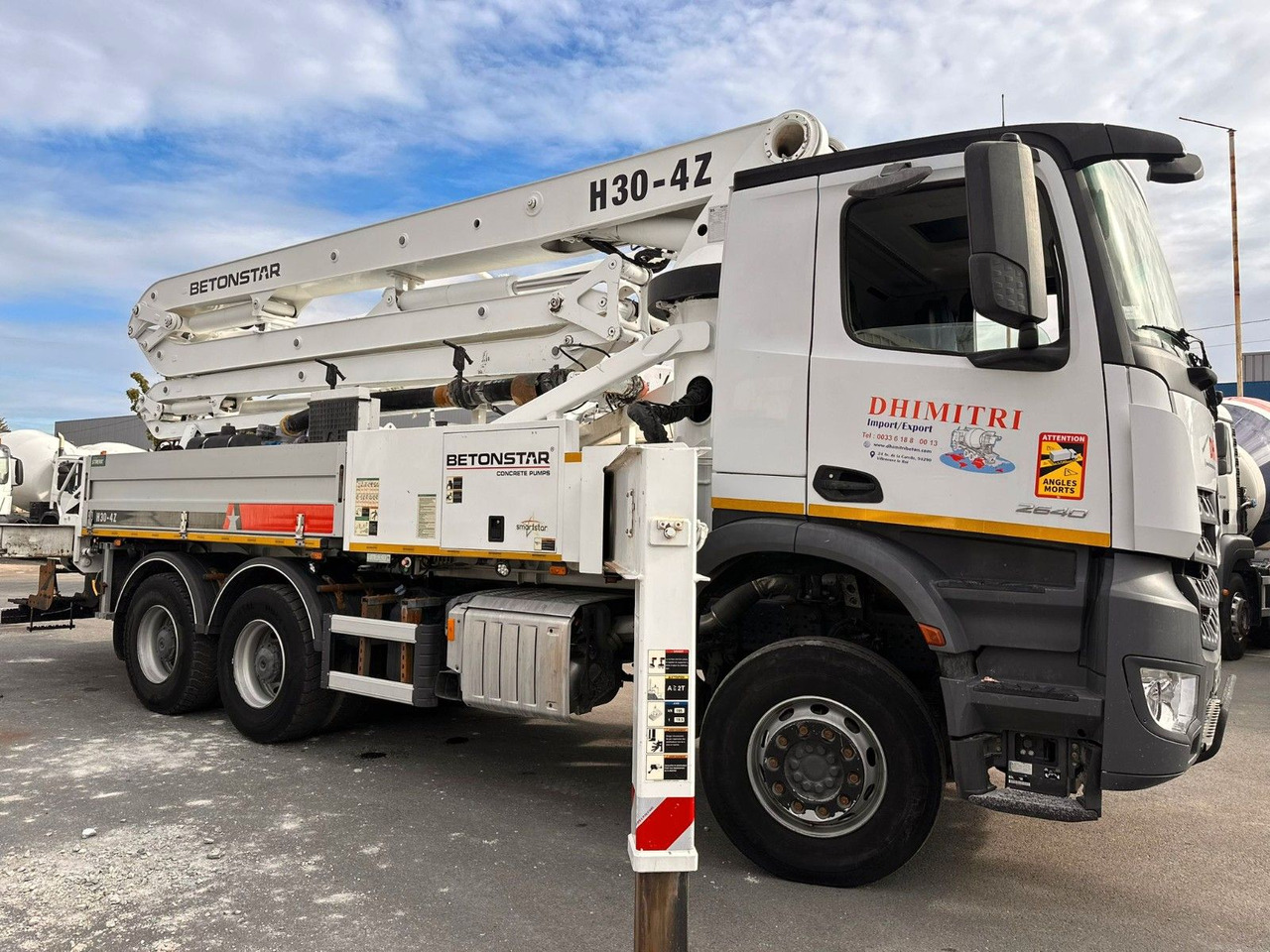 Mercedes-Benz Arocs 2640 - Бетон помпа: снимка 2 Mercedes-Benz Arocs 2640 - Бетон помпа: снимка 2