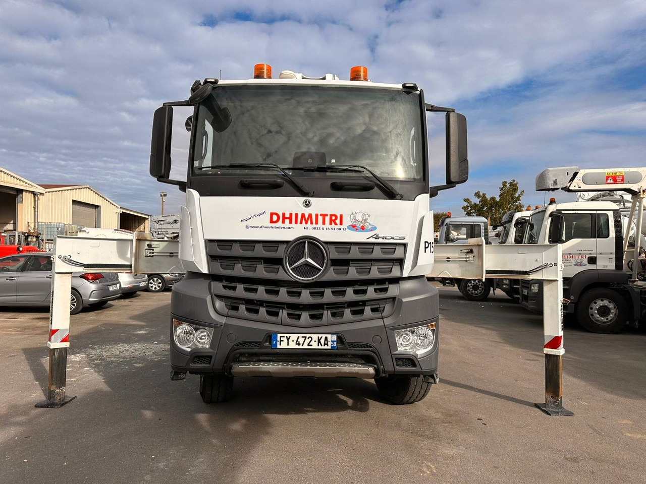 Mercedes-Benz Arocs 2640 - Бетон помпа: снимка 3 Mercedes-Benz Arocs 2640 - Бетон помпа: снимка 3