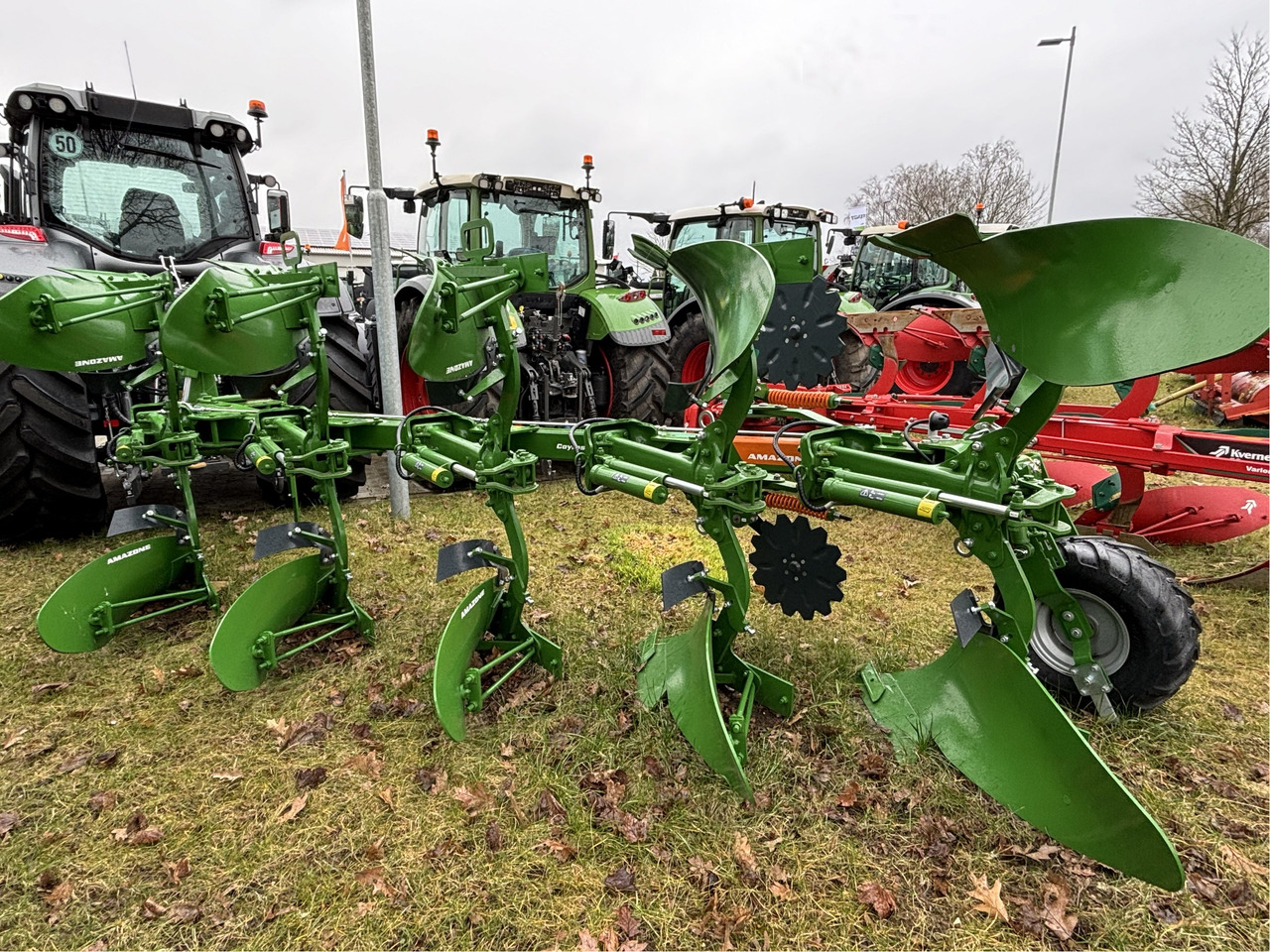 Amazone Cayros XMS 950 S mit Verrohrun - Плуг: снимка 3 Amazone Cayros XMS 950 S mit Verrohrun - Плуг: снимка 3