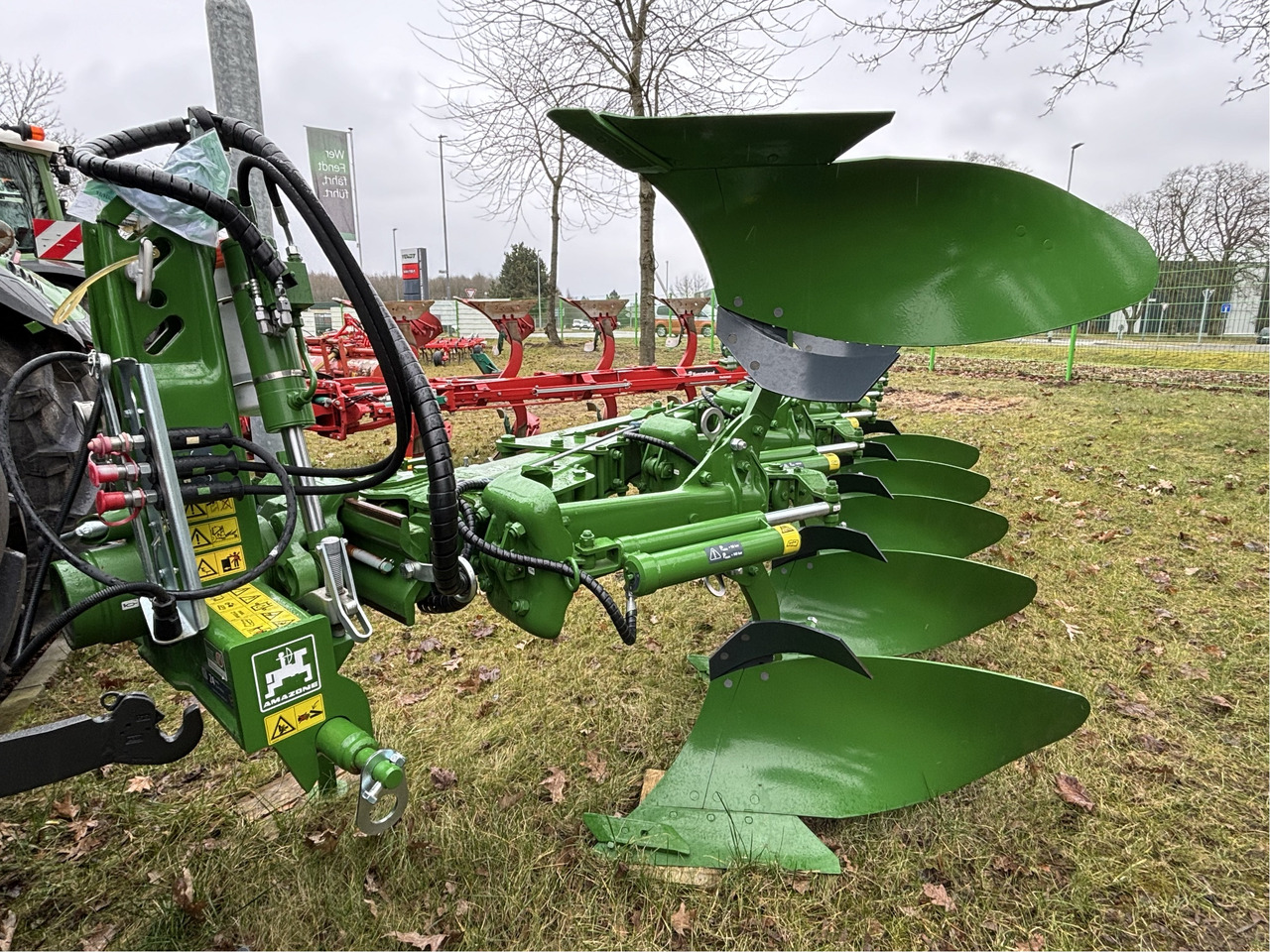 Amazone Cayros XMS 950 S mit Verrohrun - Плуг: снимка 4 Amazone Cayros XMS 950 S mit Verrohrun - Плуг: снимка 4