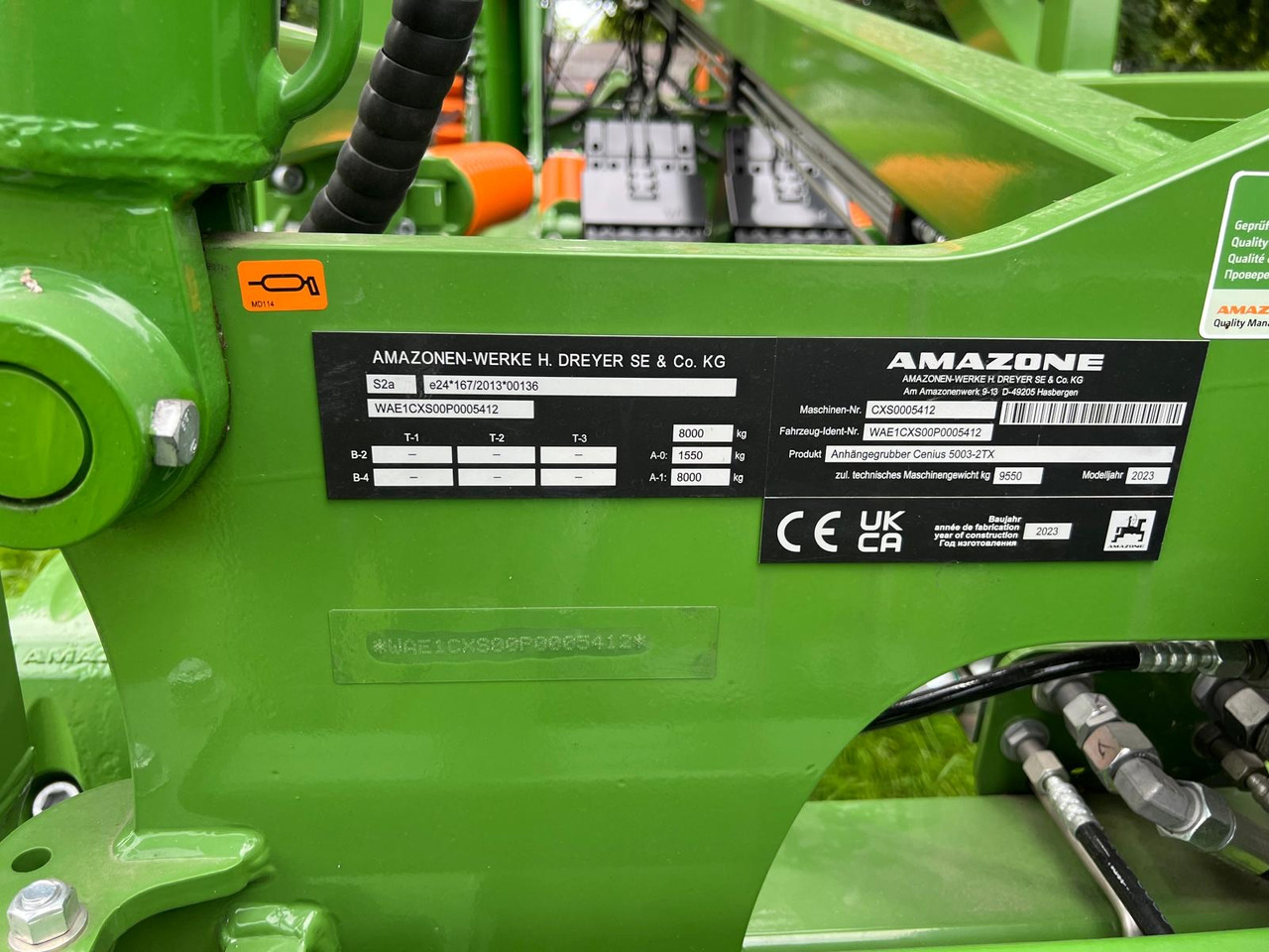 Amazone Grubber Cenius 5003-2TX - Култиватор: снимка 2 Amazone Grubber Cenius 5003-2TX - Култиватор: снимка 2