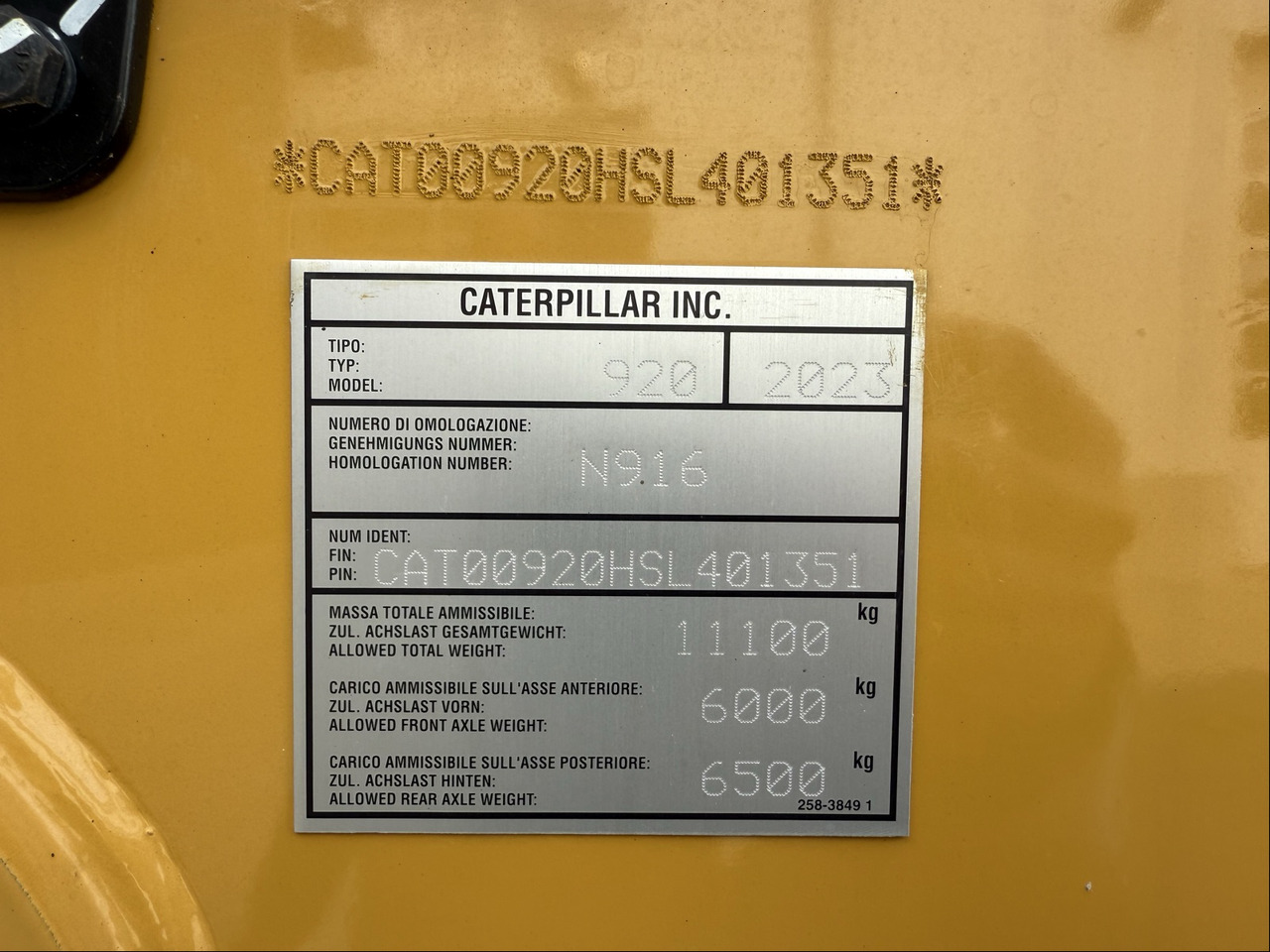 Caterpillar Radlader 920 Radlader - Колесен товарач: снимка 2 Caterpillar Radlader 920 Radlader - Колесен товарач: снимка 2