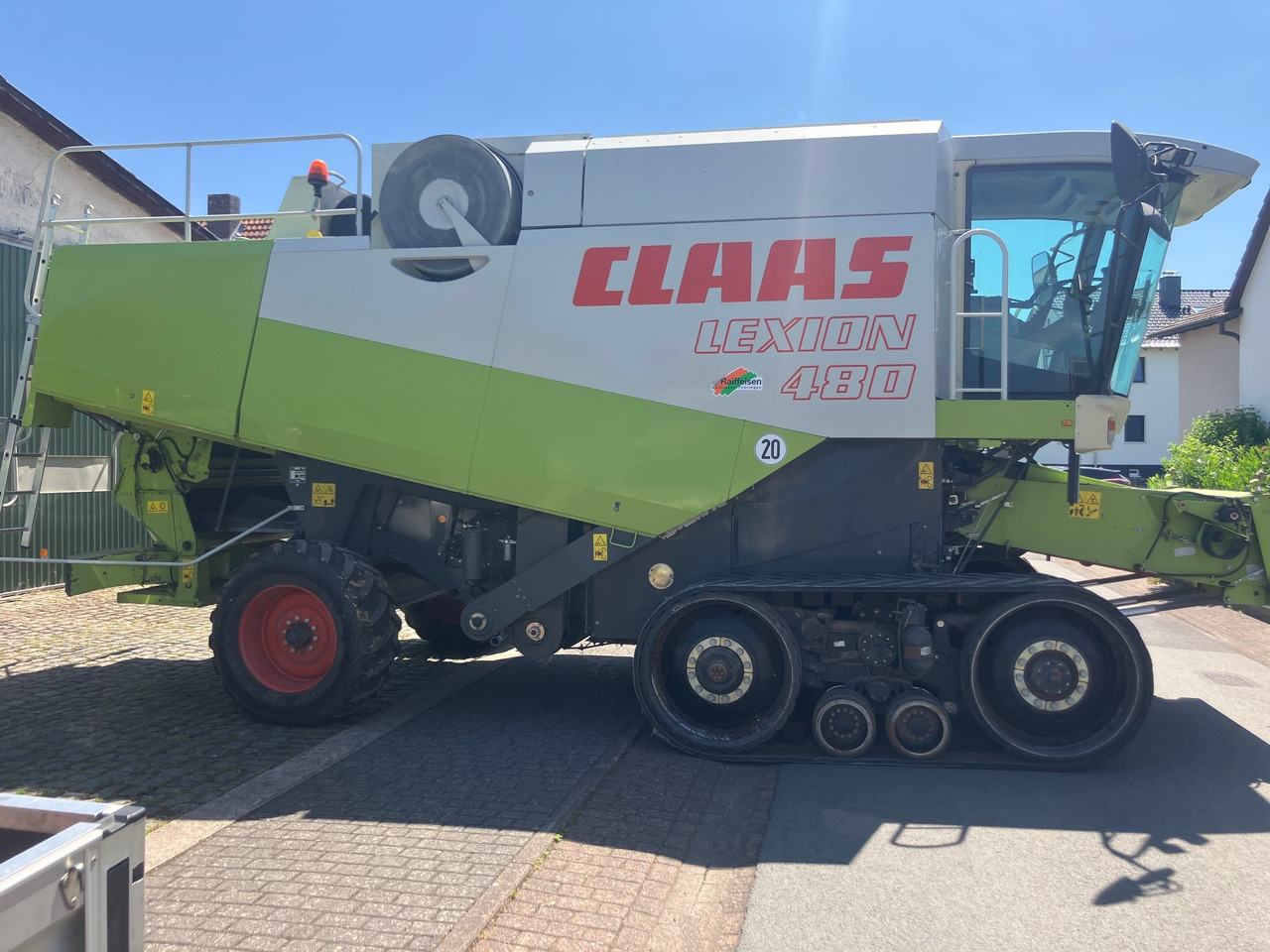 Зърнокомбайн Claas Lexion 480 Terra Trac: снимка 18