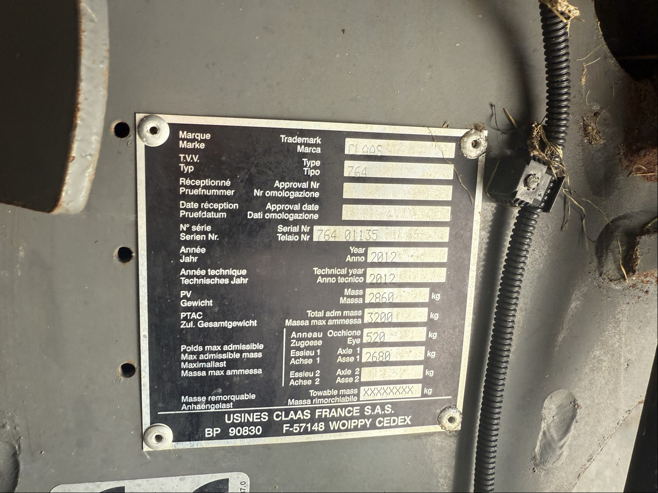 Claas Rollant 375 RC - Машина за сено и фураж: снимка 2 Claas Rollant 375 RC - Машина за сено и фураж: снимка 2