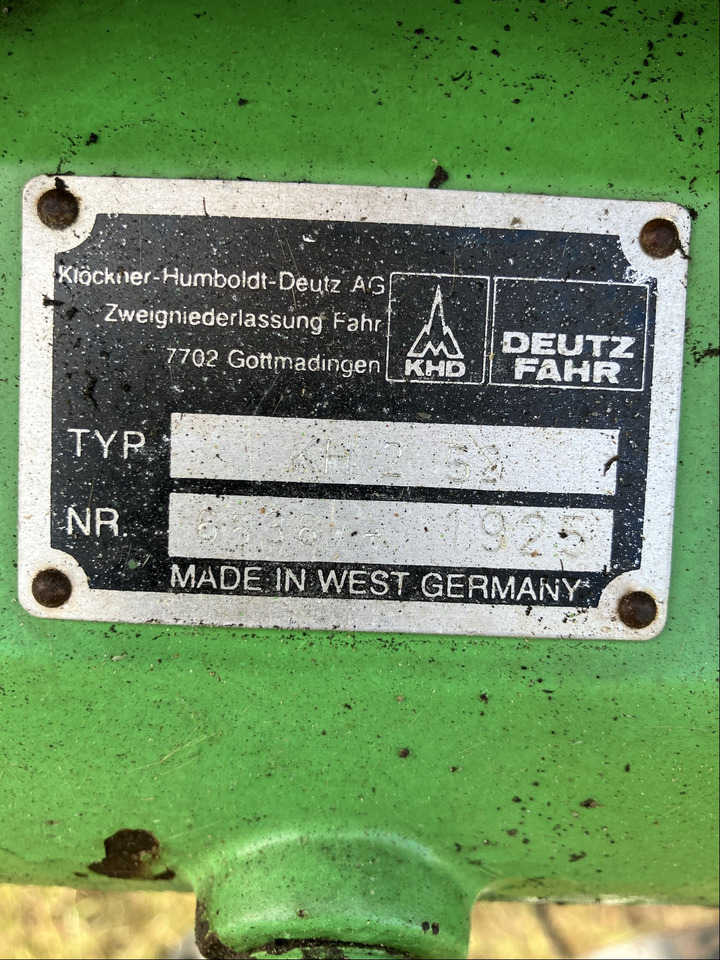 Deutz-Fahr KH 252 - Гребло/ Сенообръщачка: снимка 2 Deutz-Fahr KH 252 - Гребло/ Сенообръщачка: снимка 2