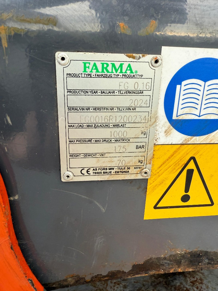 Farma Rückeanhänger mit Kran - Горско ремарке: снимка 2 Farma Rückeanhänger mit Kran - Горско ремарке: снимка 2