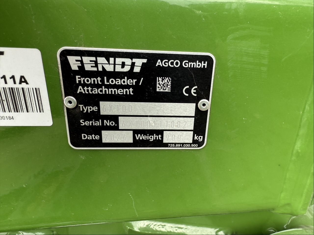 Fendt Cargo 6.100 Profi - Челен товарач за трактор: снимка 2 Fendt Cargo 6.100 Profi - Челен товарач за трактор: снимка 2