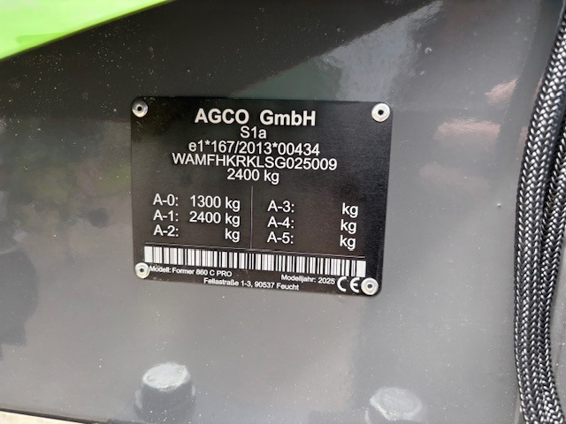 Fendt Former 860 C PRO - Гребло/ Сенообръщачка: снимка 2 Fendt Former 860 C PRO - Гребло/ Сенообръщачка: снимка 2
