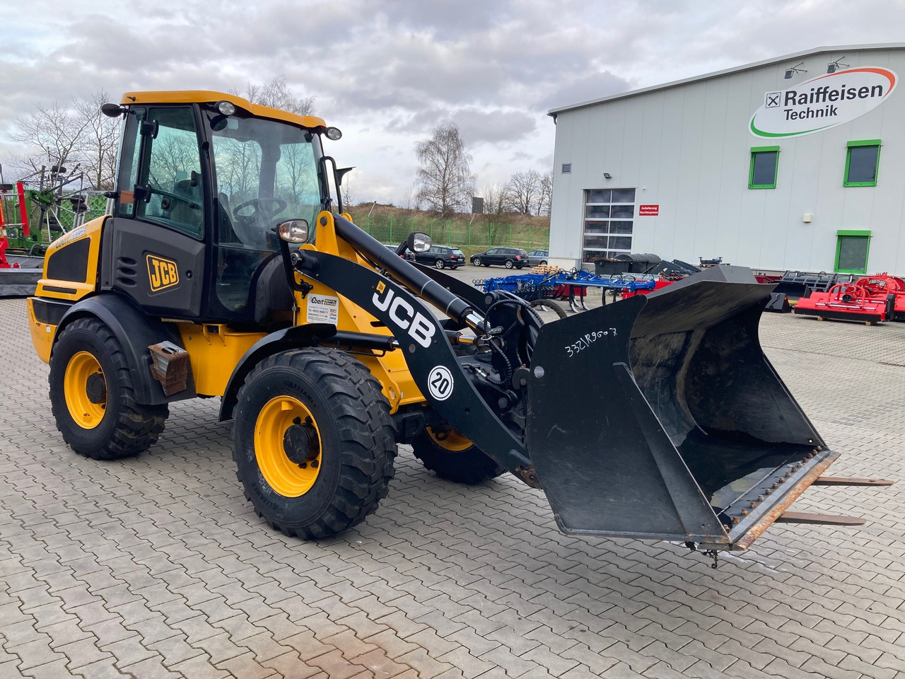 JCB Radlader Typ 409 - Товарач: снимка 1 JCB Radlader Typ 409 - Товарач: снимка 1
