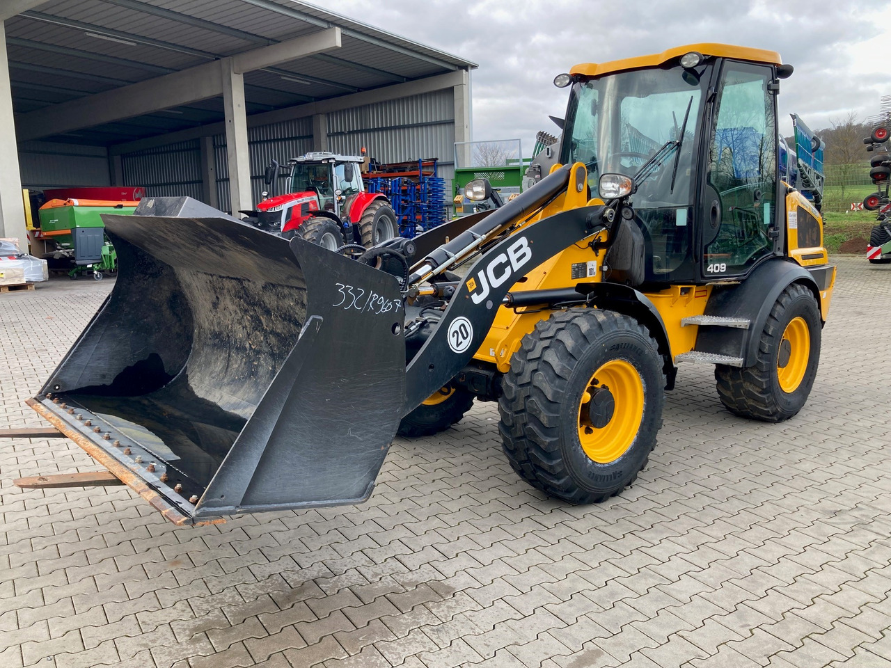 JCB Radlader Typ 409 - Товарач: снимка 1 JCB Radlader Typ 409 - Товарач: снимка 1