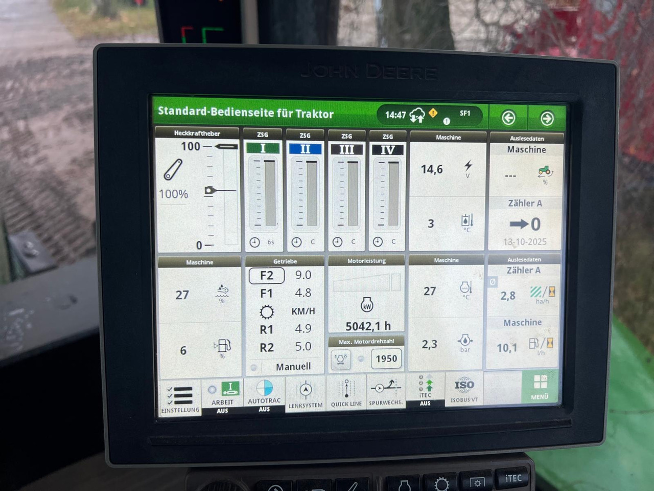 John Deere 9620 RX - Трактор: снимка 2 John Deere 9620 RX - Трактор: снимка 2