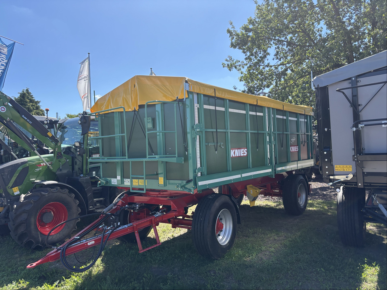 Knies KD 180 Zweiachs Dreiseitenkipp - Самосвал камион: снимка 1 Knies KD 180 Zweiachs Dreiseitenkipp - Самосвал камион: снимка 1