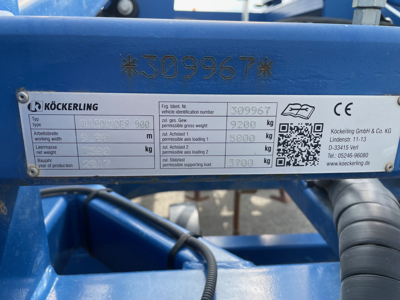 Köckerling 900 Allrounder - Култиватор: снимка 2 Köckerling 900 Allrounder - Култиватор: снимка 2