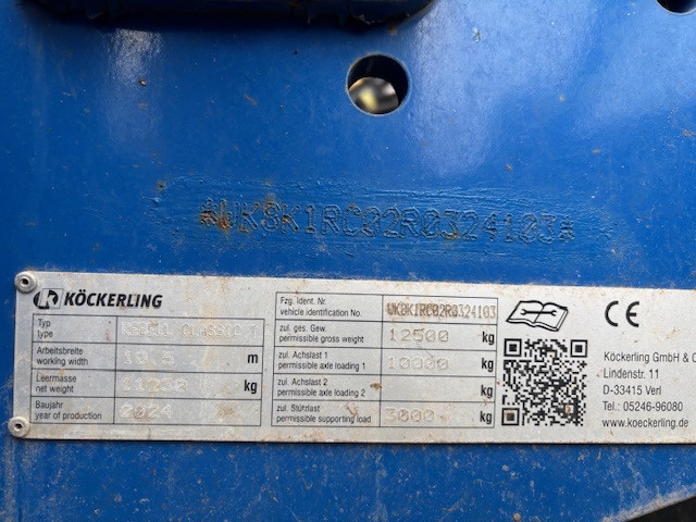 Köckerling Rebell Classic 1050 T - Дискова брана: снимка 2 Köckerling Rebell Classic 1050 T - Дискова брана: снимка 2