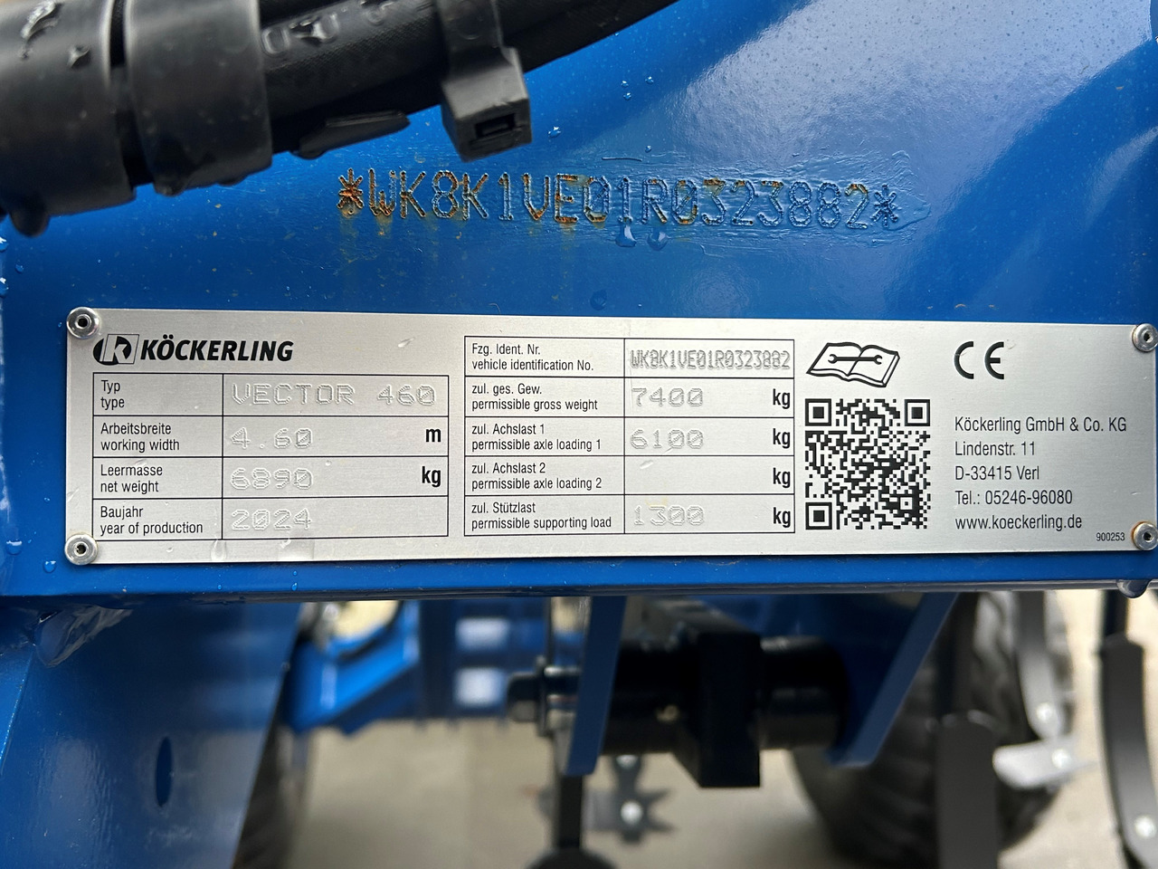 Köckerling Vector 460 - Култиватор: снимка 2 Köckerling Vector 460 - Култиватор: снимка 2