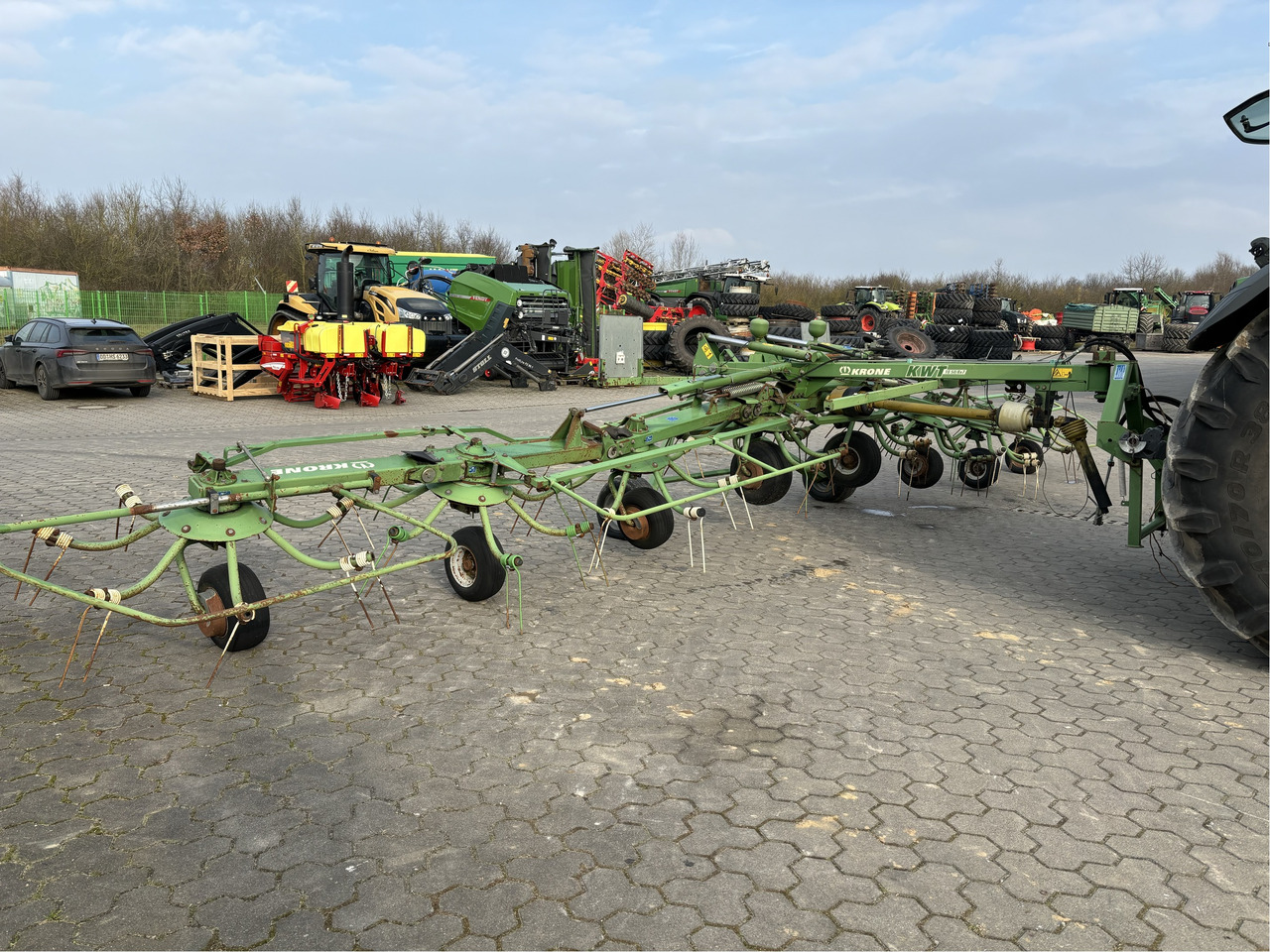 Krone KWT 10.50 / 8 x 7 Heuwender - Гребло/ Сенообръщачка: снимка 4 Krone KWT 10.50 / 8 x 7 Heuwender - Гребло/ Сенообръщачка: снимка 4