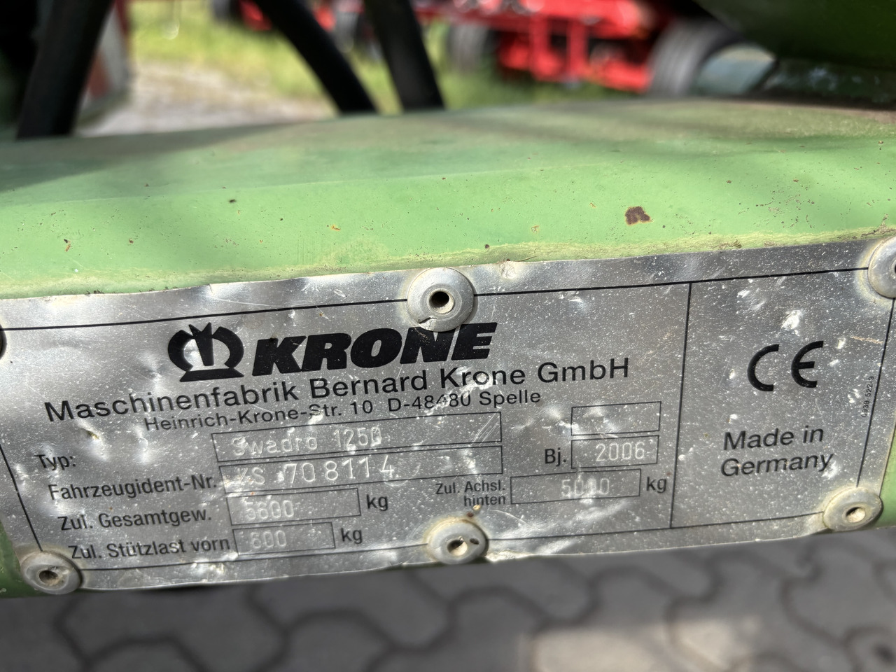 Krone Swadro Serie - Гребло/ Сенообръщачка: снимка 4 Krone Swadro Serie - Гребло/ Сенообръщачка: снимка 4