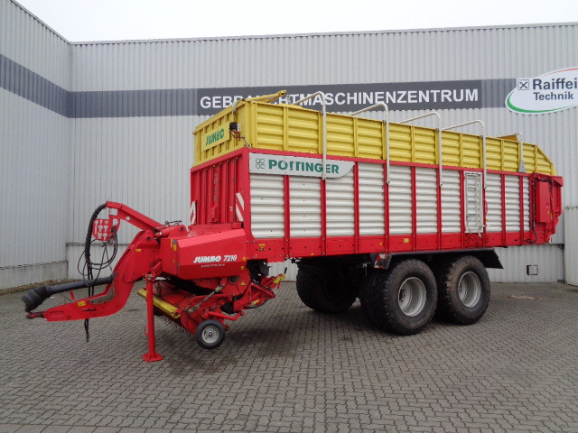Pöttinger Jumbo 7210 D - Саморазтоварващо се ремарке: снимка 1 Pöttinger Jumbo 7210 D - Саморазтоварващо се ремарке: снимка 1