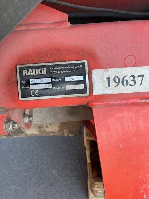 Rauch Axis Serie 30.1 - Пръскачка: снимка 3 Rauch Axis Serie 30.1 - Пръскачка: снимка 3