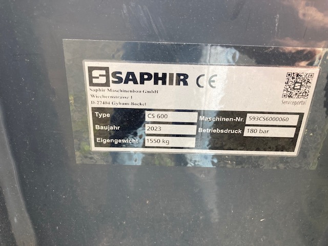 Saphir ClearStar 600 Strohstriegel - Брана: снимка 2 Saphir ClearStar 600 Strohstriegel - Брана: снимка 2