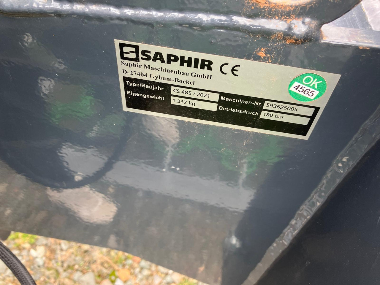 Saphir Strohstriegel Clearstar 485 - Брана: снимка 3 Saphir Strohstriegel Clearstar 485 - Брана: снимка 3