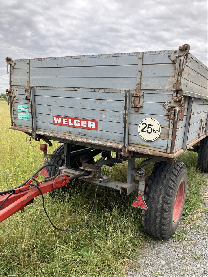 Welger FK 130 Anhänger 2-Seiten - Самосвал камион: снимка 4 Welger FK 130 Anhänger 2-Seiten - Самосвал камион: снимка 4