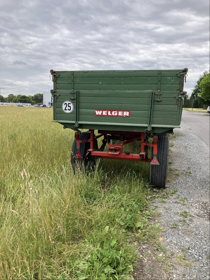 Welger FK 130 Anhänger 2-Seiten - Самосвал камион: снимка 2 Welger FK 130 Anhänger 2-Seiten - Самосвал камион: снимка 2