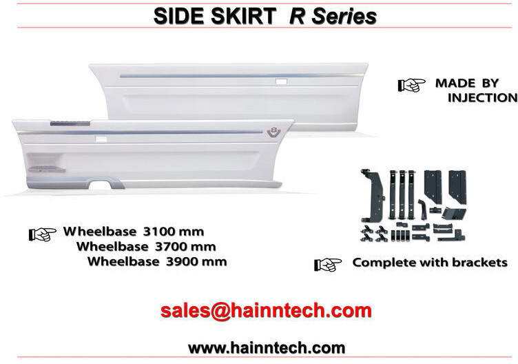 Scania R Serie Sideskirts / Fairings E3 E4 E5 E6 - Аеродинамика/ Спойлер за Камион: снимка 2 Scania R Serie Sideskirts / Fairings E3 E4 E5 E6 - Аеродинамика/ Спойлер за Камион: снимка 2