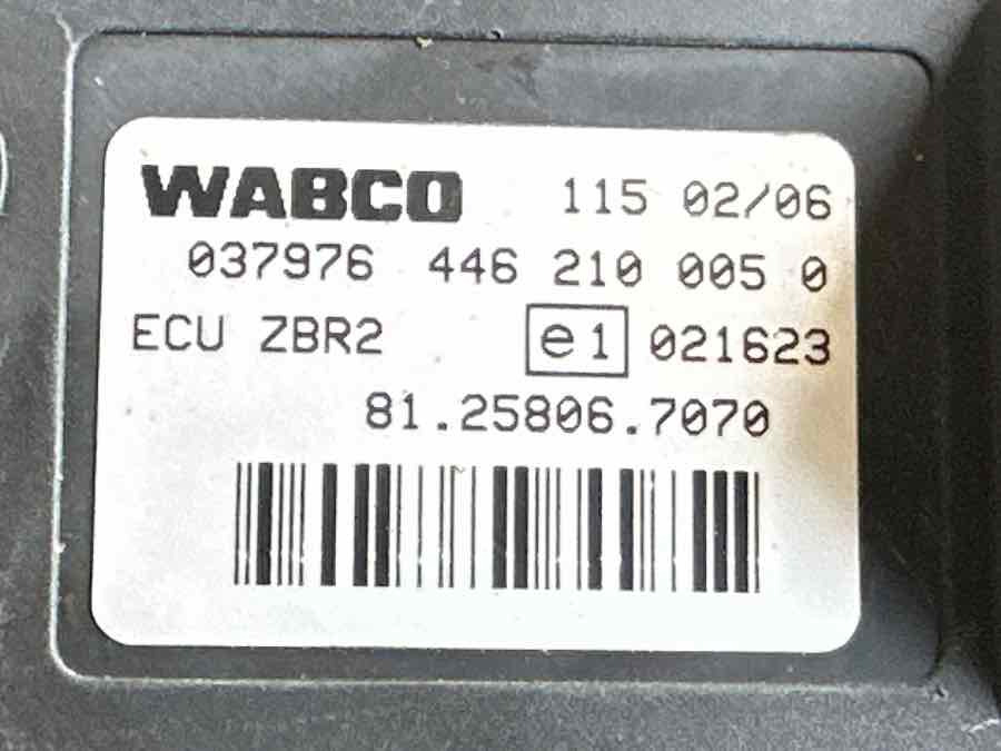 MAN ECU ZBR2 81.25806-7070 - Електрическа система за Камион: снимка 3 MAN ECU ZBR2 81.25806-7070 - Електрическа система за Камион: снимка 3