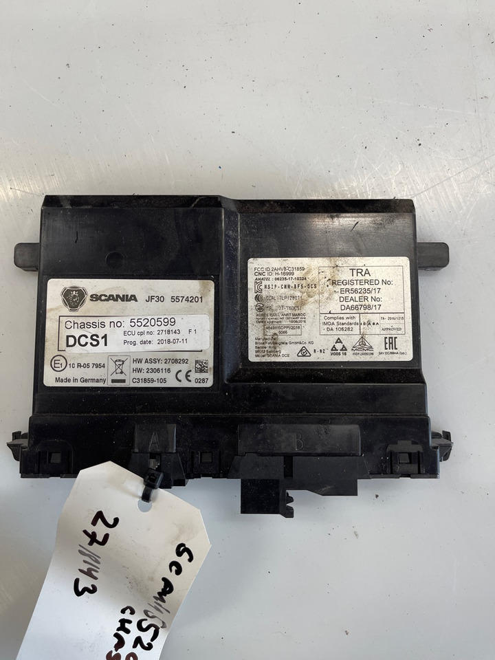 SCANIA ECU DCS 2718143 - Електрическа система за Камион: снимка 1 SCANIA ECU DCS 2718143 - Електрическа система за Камион: снимка 1