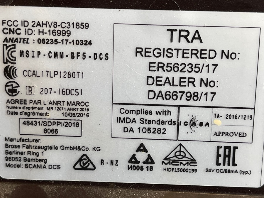 SCANIA ECU DCS 2718143 - Електрическа система за Камион: снимка 4 SCANIA ECU DCS 2718143 - Електрическа система за Камион: снимка 4