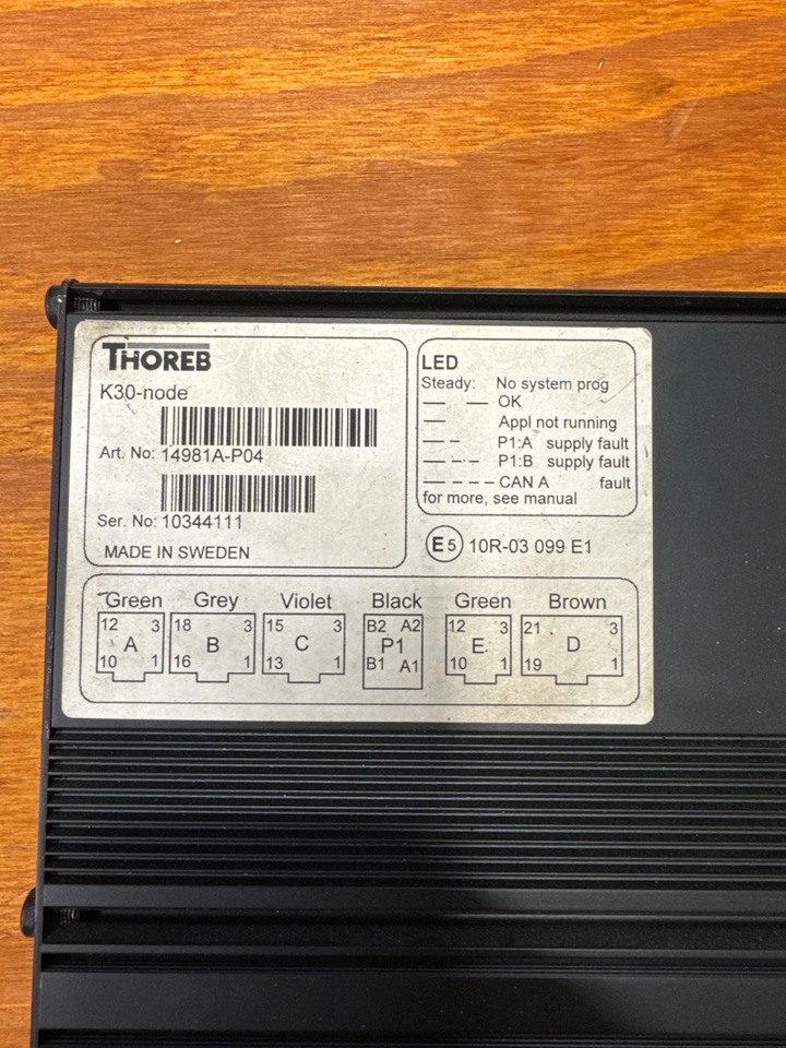 THOREB K30 NODE 14981A P04 - Електрическа система за Камион: снимка 2 THOREB K30 NODE 14981A P04 - Електрическа система за Камион: снимка 2
