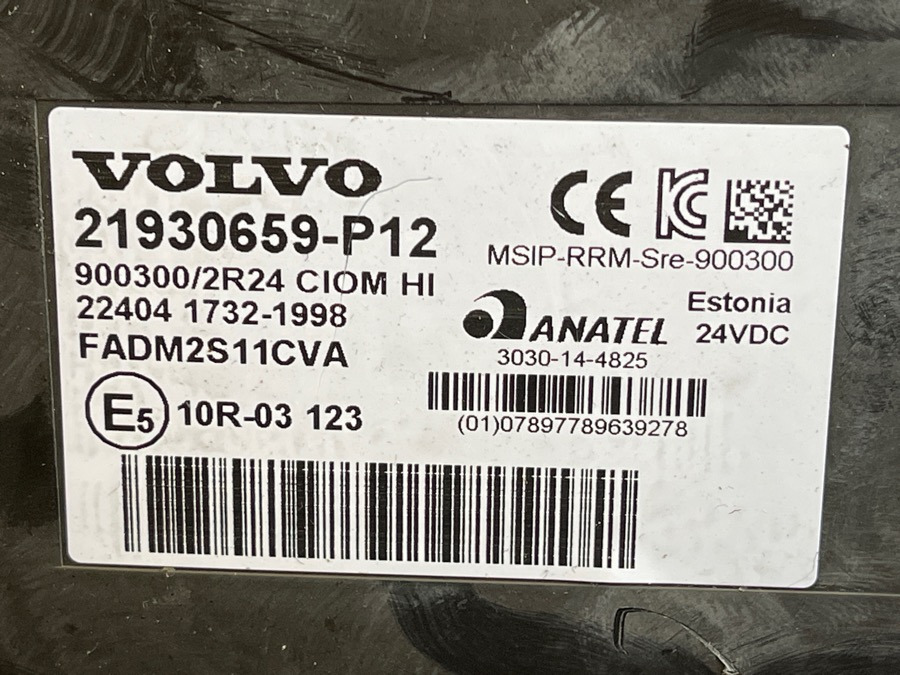 VOLVO ELECTRONIC CONTROL UNIT 21930659 - Електрическа система за Камион: снимка 2 VOLVO ELECTRONIC CONTROL UNIT 21930659 - Електрическа система за Камион: снимка 2