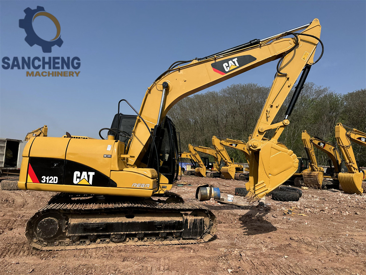 CAT 312D - Верижен багер: снимка 1 CAT 312D - Верижен багер: снимка 1