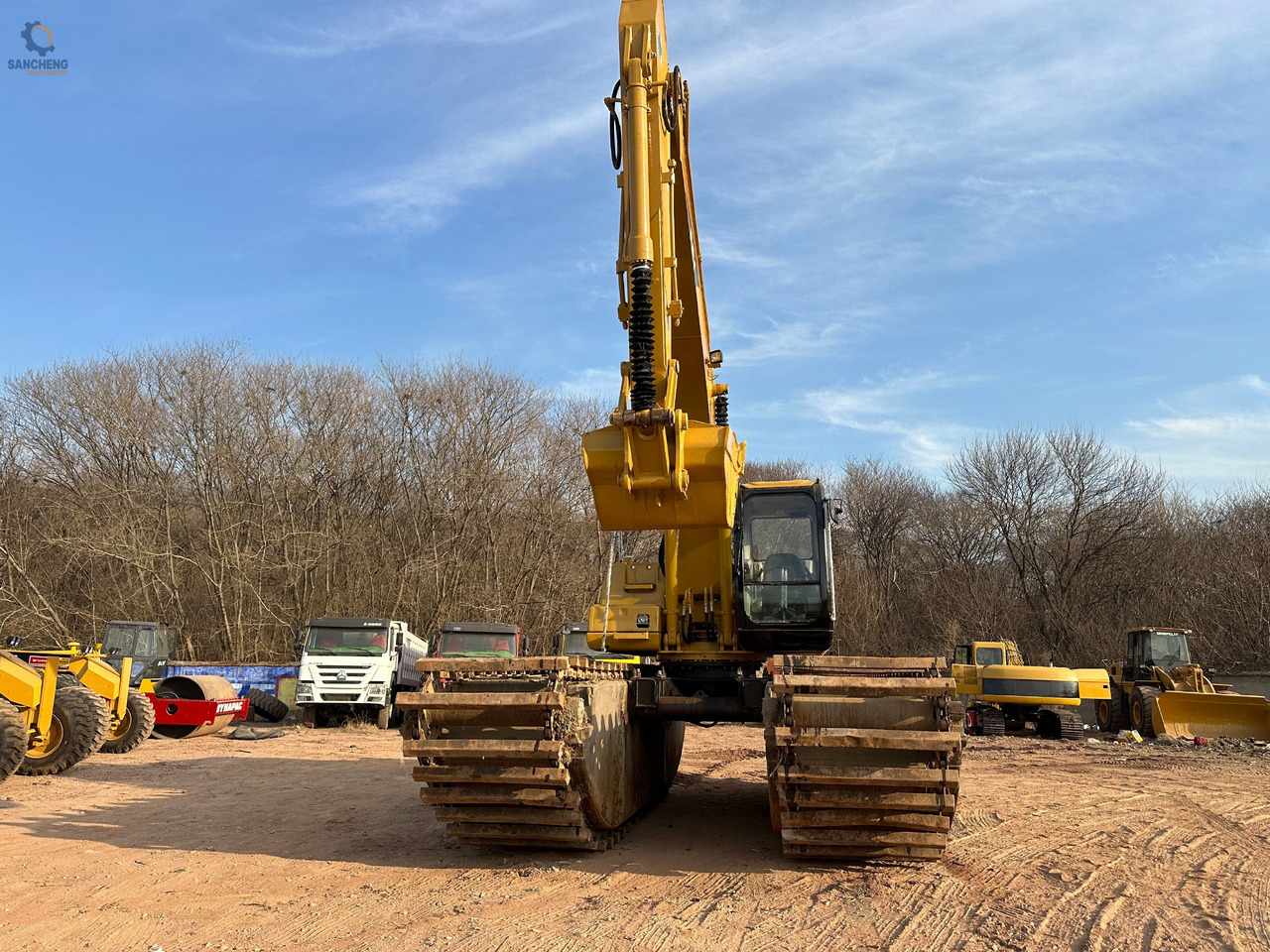 CAT 320CL - Плаващ багер: снимка 4 CAT 320CL - Плаващ багер: снимка 4