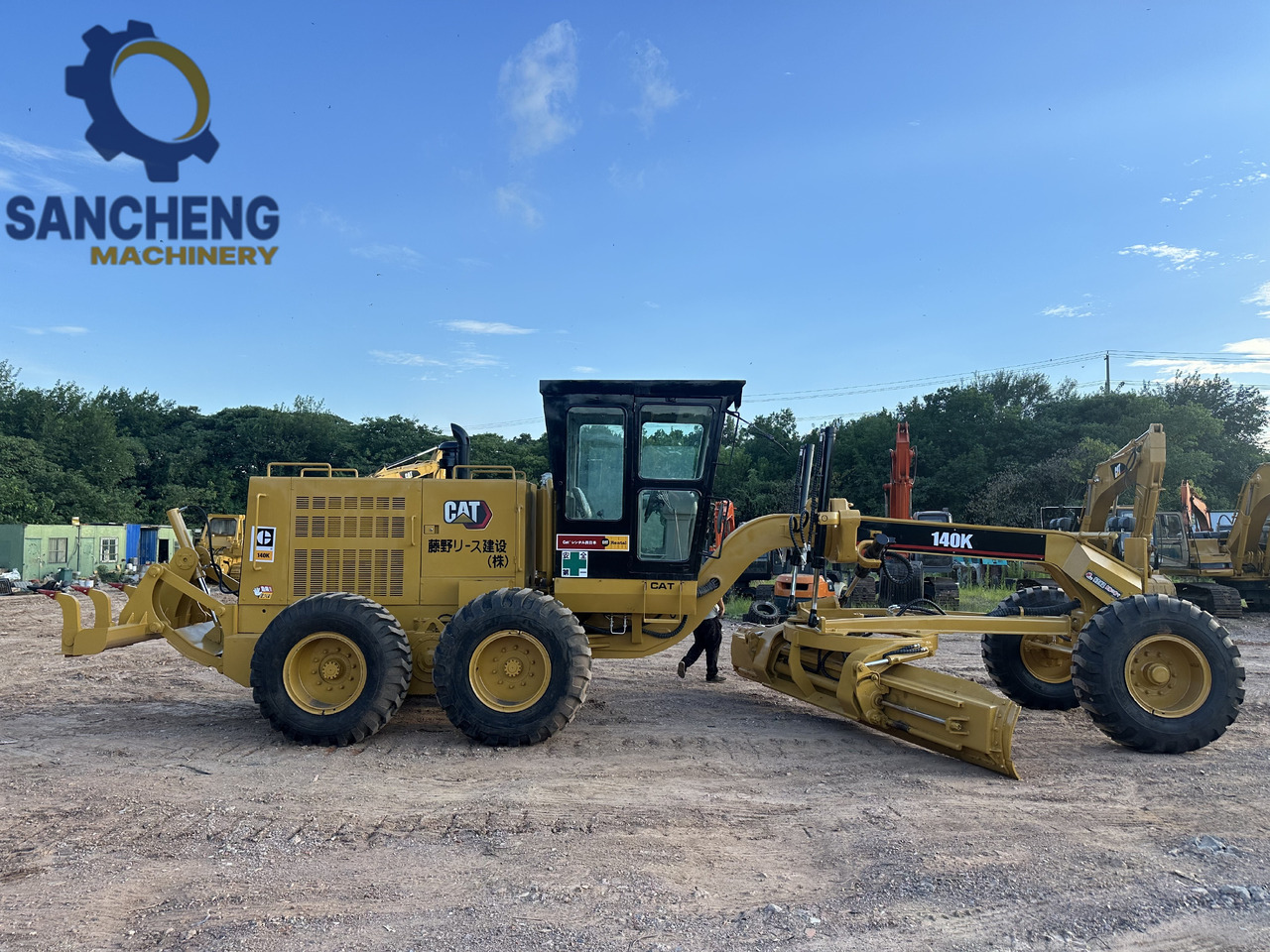 Грейдер CATERPILLAR 140K: снимка 11