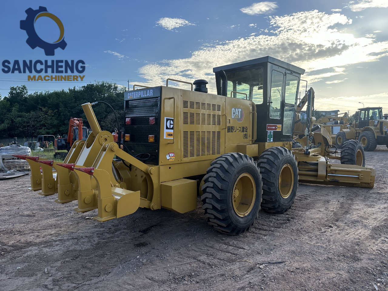 Грейдер CATERPILLAR 140K: снимка 8