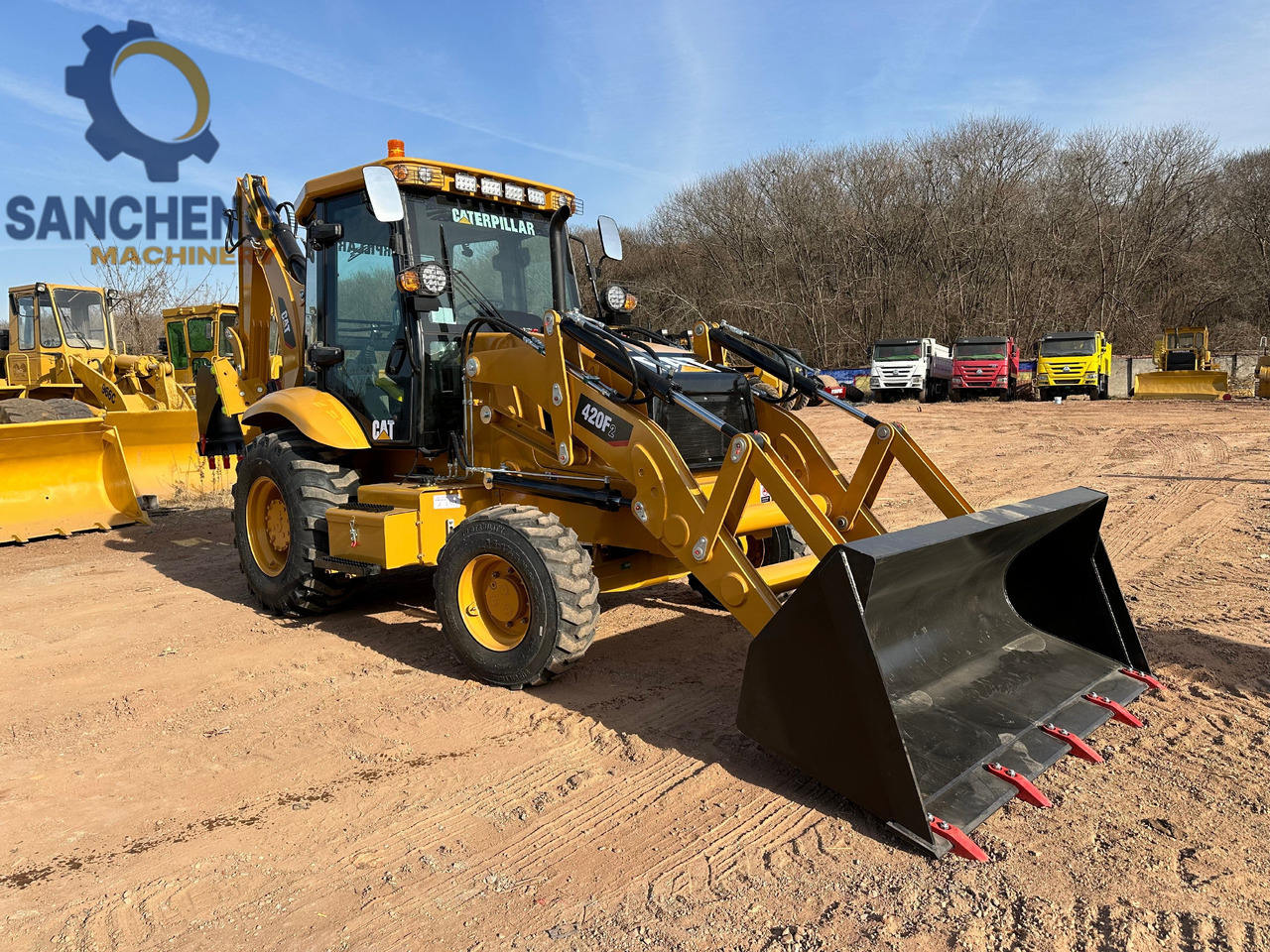 CATERPILLAR 420F2 - Багер-товарач: снимка 2 CATERPILLAR 420F2 - Багер-товарач: снимка 2