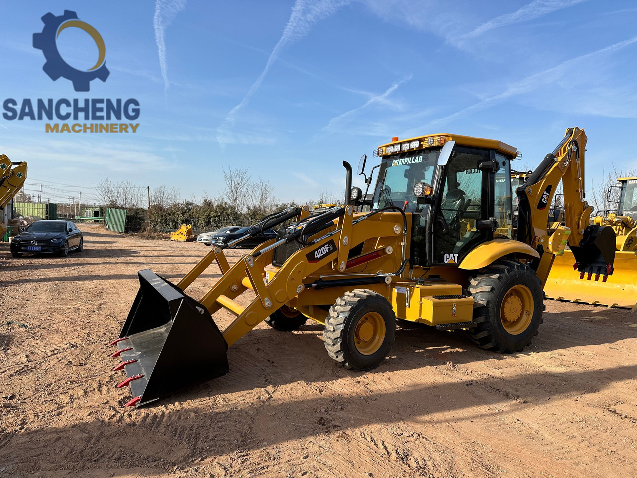 CATERPILLAR 420F2 - Багер-товарач: снимка 5 CATERPILLAR 420F2 - Багер-товарач: снимка 5