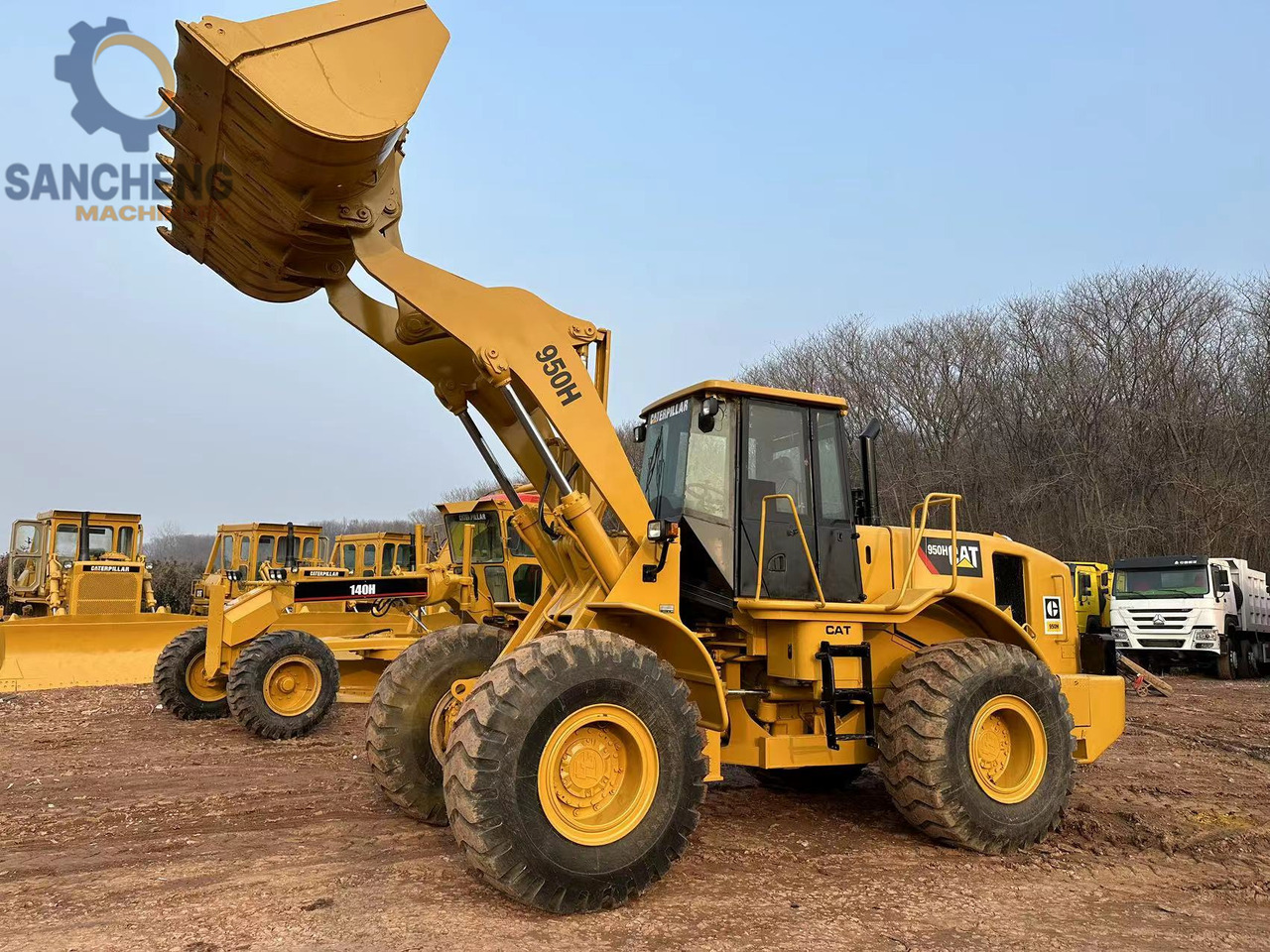 CATERPILLAR 950H - Колесен товарач: снимка 1 CATERPILLAR 950H - Колесен товарач: снимка 1