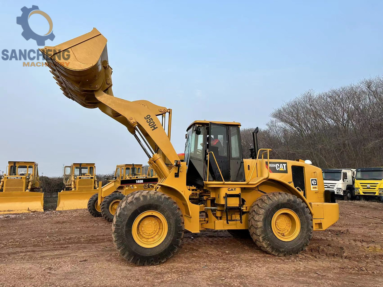CATERPILLAR 950H - Колесен товарач: снимка 1 CATERPILLAR 950H - Колесен товарач: снимка 1