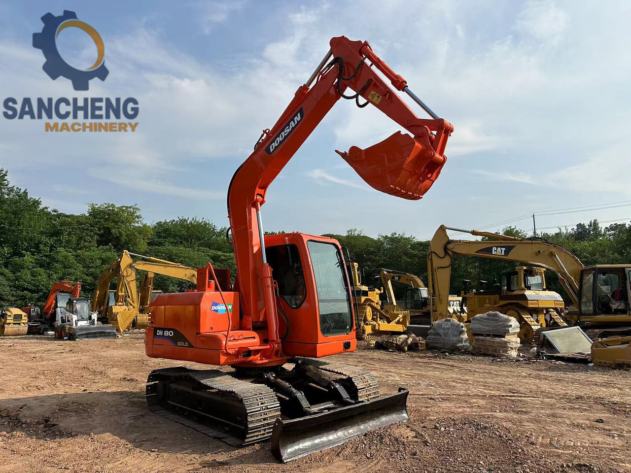 DOOSAN DH80 - Верижен багер: снимка 1 DOOSAN DH80 - Верижен багер: снимка 1